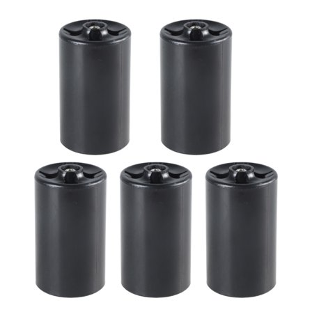 5pcs AA to D Size Battery Spacer Converter Case for Flashlights Toy Remote