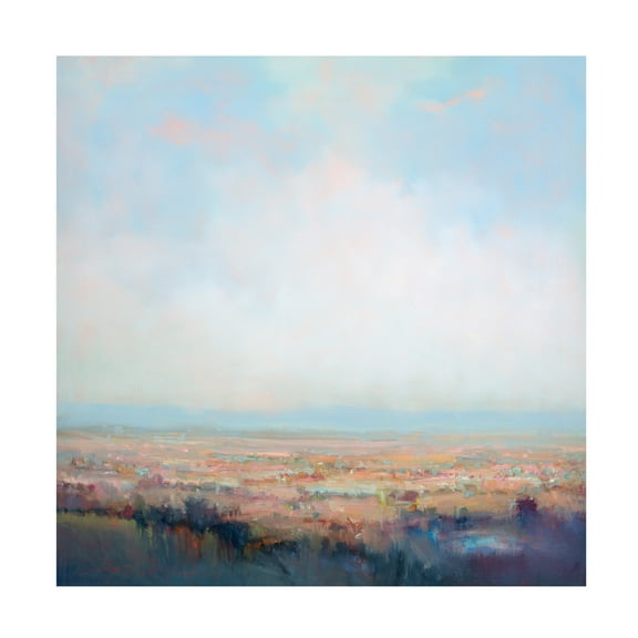 Canvas Wall Art - William McCarthy 'These Days of Wonder' Wall Art for Living Room, Bedroom, or Office Décor by Trademark Fine Art - 14 x 14 Inches