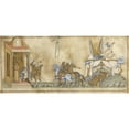 thumbnail image 3 of Italian 14th Century 18x10 Black Modern Framed Museum Art Print Titled - The Death of Sennacherib, 3 of 5