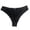 Black, variant on Women's Satin Lace Hipster Panties G String Thong Breathable Elegant Low-Rise Everyday Underwear