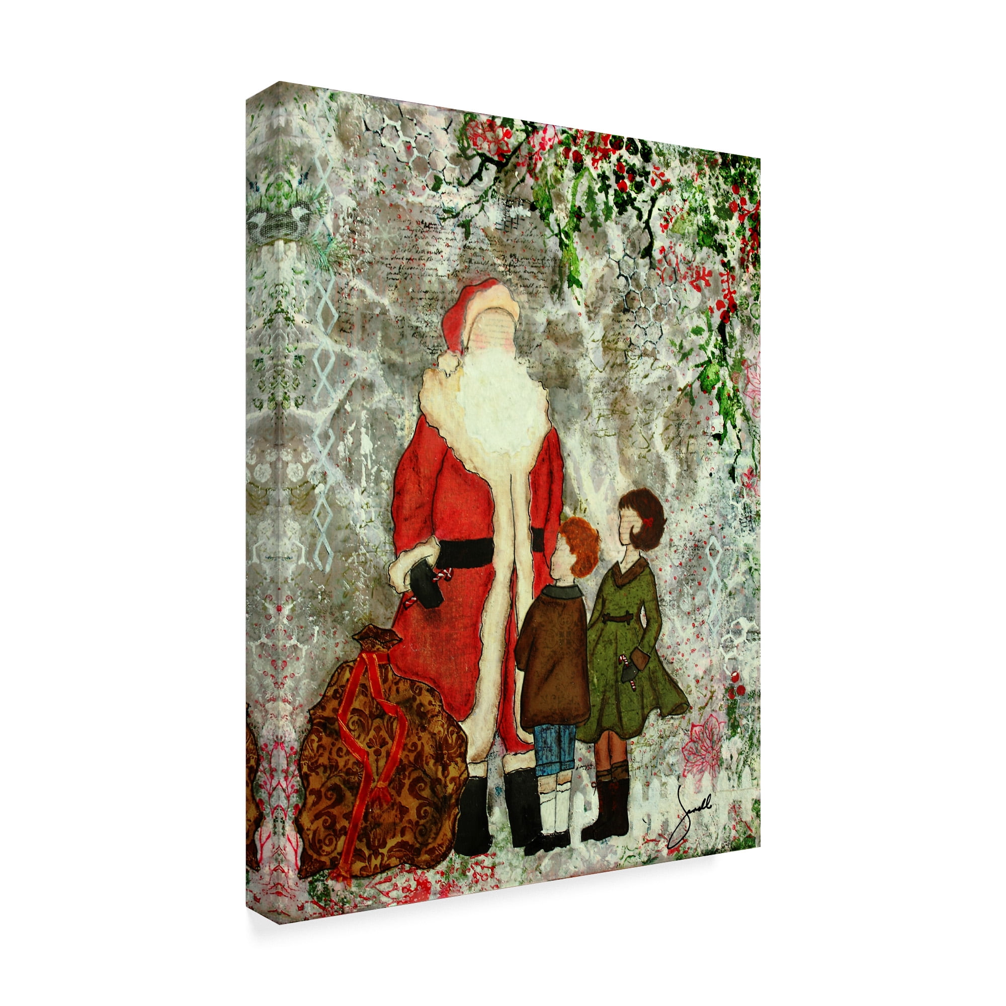 Trademark Fine Art 'A Christmas Memory' Canvas Art by Janelle Nichol