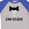 thumbnail image 4 of Inktastic Ringbearer Mock Tux Wedding Tuxedo Boys Toddler T-Shirt, 4 of 5