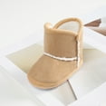 thumbnail image 2 of Baby Unisex Girl Boy Fleece Snow Boots Winter Warm Soft Sole Crib Shoes Booties for Newborn Infant Toddler, 2 of 12