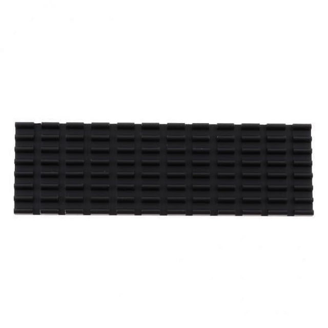 2xm.2 2280 de enfriamiento de transmisión de aluminio SSD - Negro 2 piezas