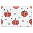 thumbnail image 2 of Fall Pumpkin Set Of 4 Kitchen Dining Table Mats Thanksgiving Harvest Fall Autumn Durable Linen Placemats 12 X 18 Inch Fall Table Mats for Kitchen Dining Table Mats, 2 of 5