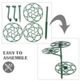 thumbnail image 3 of Minkissy Plant Peony Support Cage Green Plastic for Stability Enhancement 1Set, 3 of 7