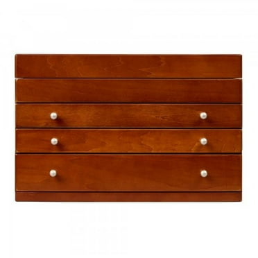 Mele Designs Waverly Wooden Jewelry Box, Cherry Finish Mele Designs Waverly Wooden Jewelry Box, Cherry Finish
