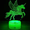 thumbnail image 3 of Dimmable Led Nightlight Bedside Lamp16Colors+7Colors Change Touch&Remote Control, 3 of 6