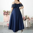 thumbnail image 5 of Puyaiuu New Womens Dresses Summer Maxi Dress for Women Short Sleeve Casual Summer Loose Plain Comfy Long Dresses Plus Size Summer Dresses, 5 of 9