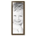 thumbnail image 2 of ArtToFrames 13" x 37" Black Panel With Gold Lip Picture Frame, 13x37 inch Multi Wood Poster Frame (WOM-5092),  Pack, 2 of 7