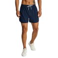 thumbnail image 1 of ZAXARRA Men's Quick Dry Sports Shorts, Solid Color Drawstring Elastic Waist Breathable Boxer Shorts for Fitness, Running, 1 of 9