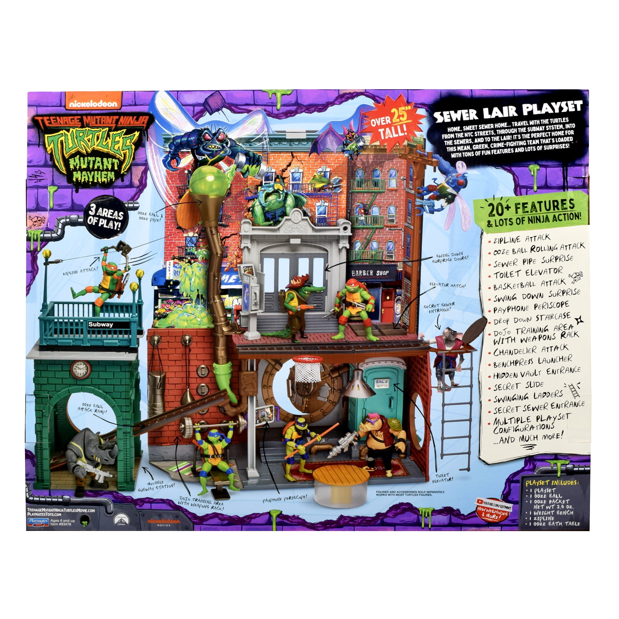 Eurotoys  GIOCHI PREZIOSI TU802000 TURTLES MUTANT MAYHEN QUARTIER