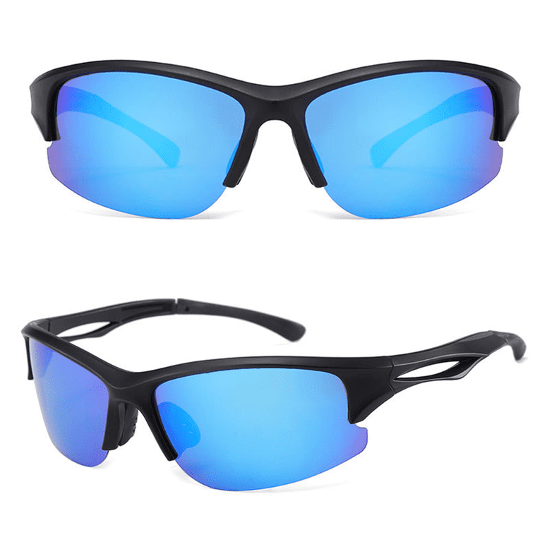 Polarized Sports Sunglasses for Men Women, UV400 Protection 