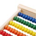 thumbnail image 5 of 2026 Small Wooden Abacus Colorful Early Educational Kids Math Numbers Counting Calculating Toy, 5 of 5