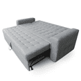 thumbnail image 3 of Sofá cama Matrimonial Moderno Plegable en Lino Gris Claro Mobydec Sofa cama Matrimonial en Lino, 3 of 4