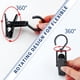 thumbnail image 3 of 10 PCS Ganchos para ropa Clip, Pinzas de plástico para ropa, Clips para perchas súper fuertes, Clip de ganchos giratorios para ropa ﻿, 3 of 5