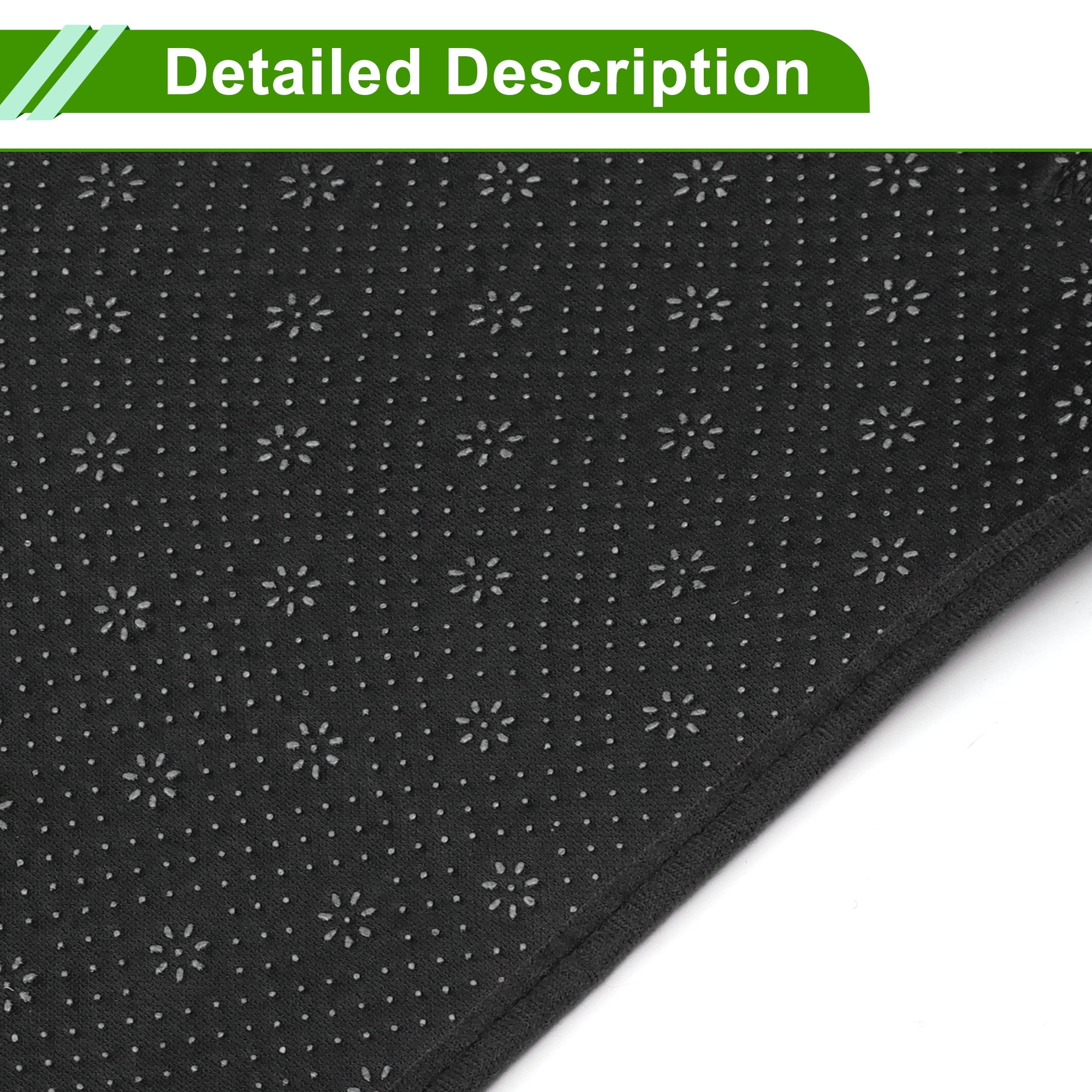 Unique Bargains Dashboard Cover for Lexus ES350 ES300h 2013-2018 Non-Slip Mat Black