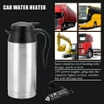 thumbnail image 2 of Portable 750ml 24V Travel Car Water Heater - Portable 750ml 24V Travel Car Truck Kettle Water Heater Bottle for Tea Coffee Drinking, 2 of 7