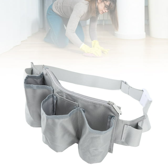 Garden Tool Belt, 6 Pockets 2 Straps Waterproof Unisex Utility Gardening Tool Pouch For Gardeners