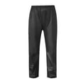 thumbnail image 5 of Riforla Mens Rain Pants Single Pants Riding Thickened Rainproof Double Layer Breathable Black XXXL, 5 of 7