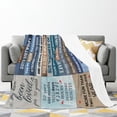 thumbnail image 3 of LHSHID 50 Birthday Gifts for Women Personalized 50th Birthday Blanket Gifts for Her Wedding 50 Years of Marriage Customized Gifts for Dad Mom Husband Wife Grandpa Grandma Grandparents 40x50in, 3 of 6