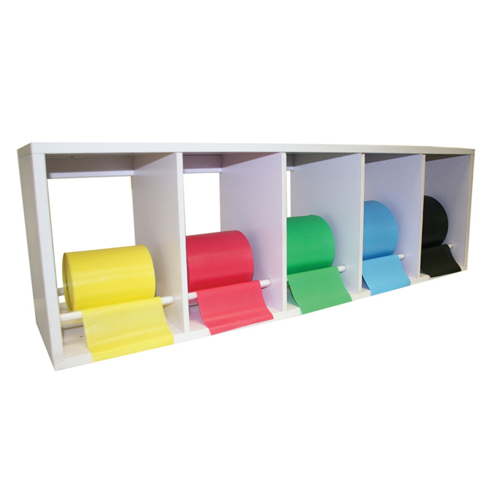 CanDo Exercise Band Rack, Plastic, 5 yd Roll