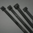 thumbnail image 1 of Uv Stabilized Cable Tie, 50 Lb Tensile Strength, 14.6 In L, Black, 100 Ea/Bag | Bundle of 5 Bags, 1 of 1