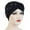 Navy, variant on Herrnalise Women Beading India Hat Muslim Ruffle Chemo Beanie Turban Wrap Cap