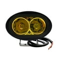 thumbnail image 4 of OZ-USA 4" Oval High Output Neon Fluorescent Yellow LED Dust Fog Lights for Off-road Trucks UTV ATV RV E-Bikes Golf Carts 12V - 60V, 4 of 7