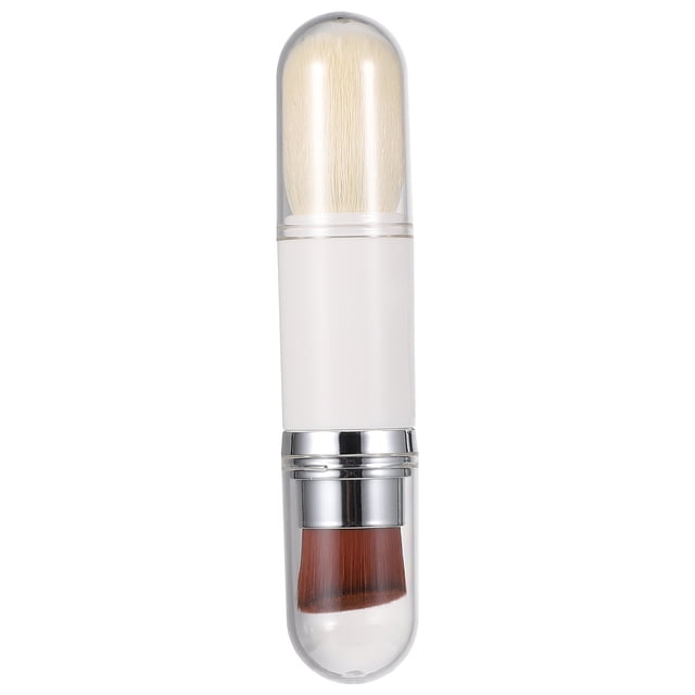 MasteelfCA Double-ended Makeup Brush Multi-use Foundation Concealer Loose Powder Brush
