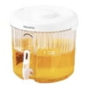 Cold Kettle with , Lemonade Bucket Cold Water Jug with Round White