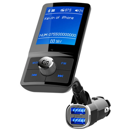 Bluetooth FM Transmitter, Jelly Comb 1.8