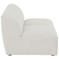 thumbnail image 6 of Meridian Furniture Miramar Cream Durable Linen Textured Modular Sofa, 6 of 8