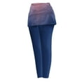 thumbnail image 5 of WFJCJPAF 2024 New Product Clearance！ Khaki Pants for Women Plus Size,Women Casual Solid Elastic Waist Pocket New Fashion Length Pants - Navy S, 5 of 5