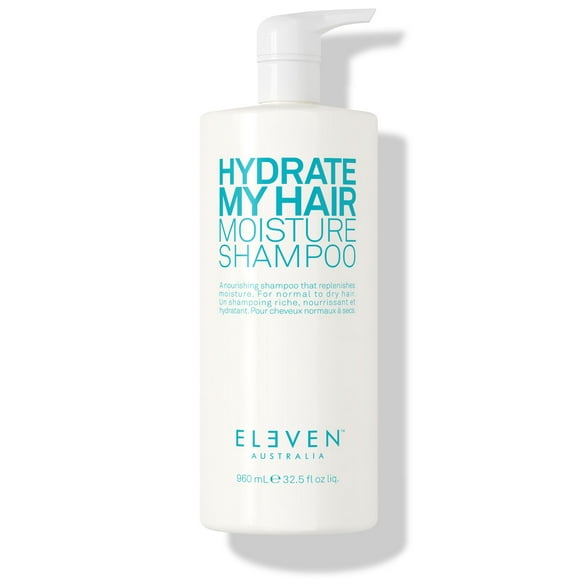 ELEVEN AUSTRALIA Hydrate My Hair Shampoo The Ultimate Hydrating Shampoo For Any Climate - 32.5 Fl Oz