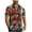 Red - Sp18A, variant on Mens Ugly Christmas Hawaiian Shirts Beach Holiday Short Sleeve Button Down Shirts Xmas Print Tropical Beach Shirt