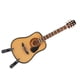 thumbnail image 3 of Modelo de guitarra de madera en miniatura para exhibir, miniadornos, manualidades, decoración del hogar (10 cm), 3 of 14