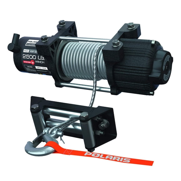 Polaris HD 2,500 lb. Winch with Steel Cable