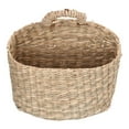 thumbnail image 3 of Woven Hanging Basket, Multi Purpose Wall Hanging Baskets Organizer Seagrass Environmental Friendly Large Capacity  For Home For Garden, 3 of 8