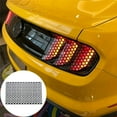thumbnail image 2 of Black Perforated Headlight Wrap Self-Adhesive Cover 48 x 30cm Roll DIY, 2 of 7