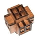 thumbnail image 1 of Kong Ming Luban Lock - Rompecabezas de madera para niños y adultos (ventana) Tmvgtek libre de BPA, 1 of 7