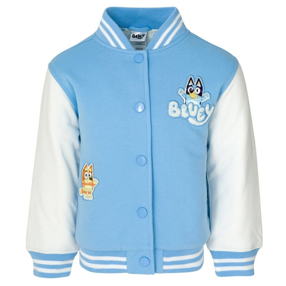 Bluey Bingo Varsity Bomber Jacket Toddler to Big Kid