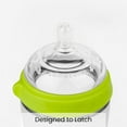thumbnail image 2 of Comotomo Baby Bottle, Green, 8 oz, 2 of 6