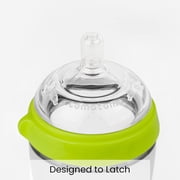 Comotomo Baby Bottle, Green, 8 oz