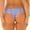 Purple, variant on Women's Printed Bikini Bottoms Cheeky Swimsuit Bottoms Bathing Suit Bottoms Flattering Summer Vacation Tropical Resort Poolside Beachwear Blue M