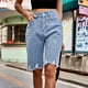 thumbnail image 3 of 2026 Bermudas de mezclilla for mujer, pantalones cortos holgados informales de talle alto Y2k, pantalones cortos Cargo de moda de verano, 3 of 7