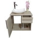 thumbnail image 4 of Gabinete para Baño DECOMOBIL GABINETE 08 con Puerta y Cajón Sin Lavabo y Monomando Encino Polar, 4 of 5