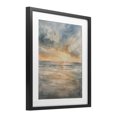 thumbnail image 2 of Stupell Industries Transitional Coastal Sunset over Gentle Waves Black Framed Print Under Glass, 13 x 16, by Petals Prints Design, 2 of 8