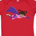 thumbnail image 4 of Inktastic African American Girl, Cape, Superhero Girl Girls Baby Bodysuit, 4 of 5