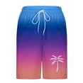 thumbnail image 4 of Pantalones Cortos Casuales para Hombre Imprimir con Bolsillos Pantalones de Playa de Cintura Elástica, Pantalones Cortos de Cintura Elástica para Hombre, 4 of 5